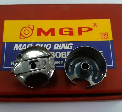 单针绗缝机配件MGP牌梭壳6-7带弹簧片梭芯套